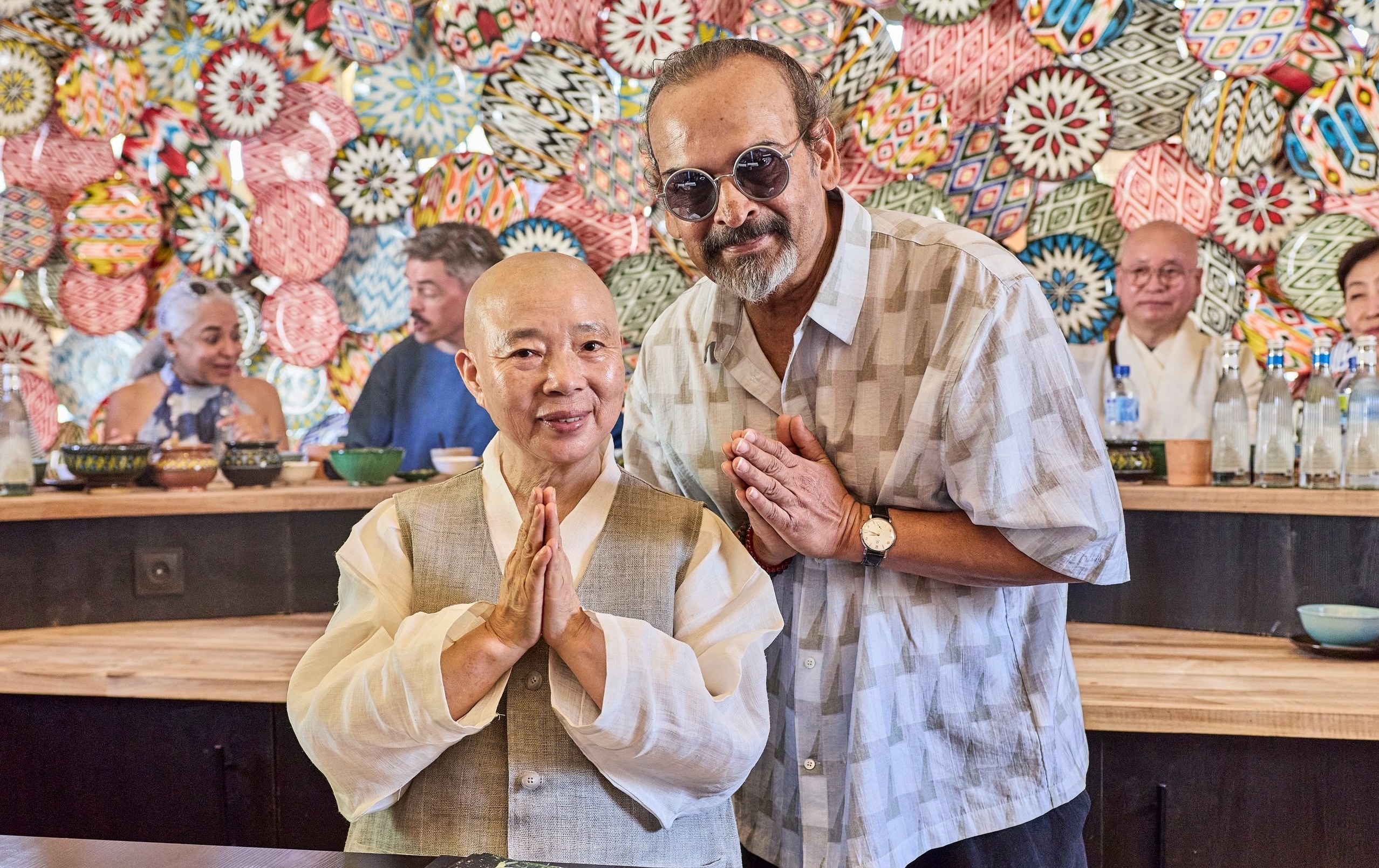 Subodh Gupta (India) and Jeong Kwan (South Korea)