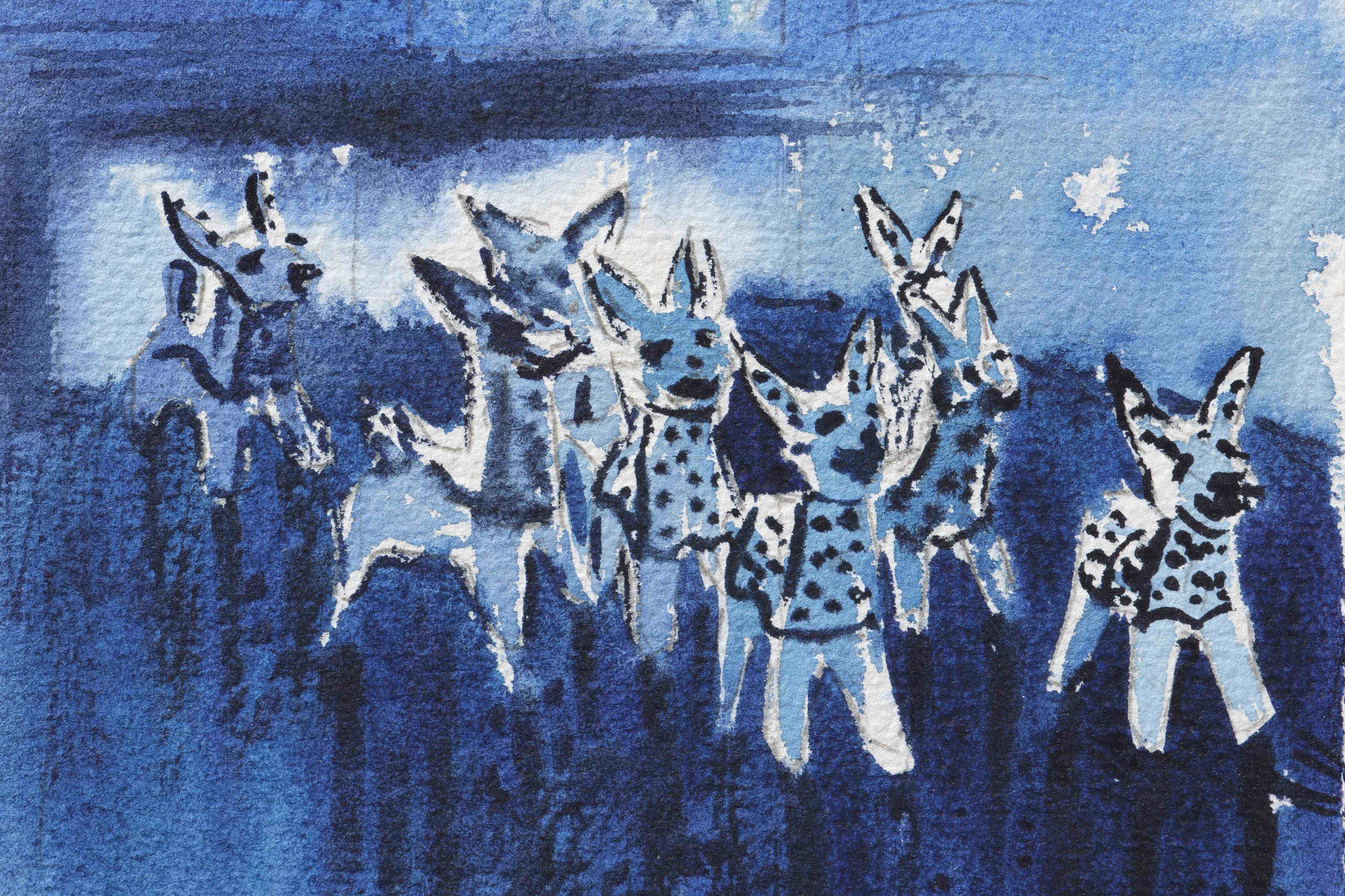 Hushtak painting workshop with Abdulvahid Karimov and Dilnoza Karimova