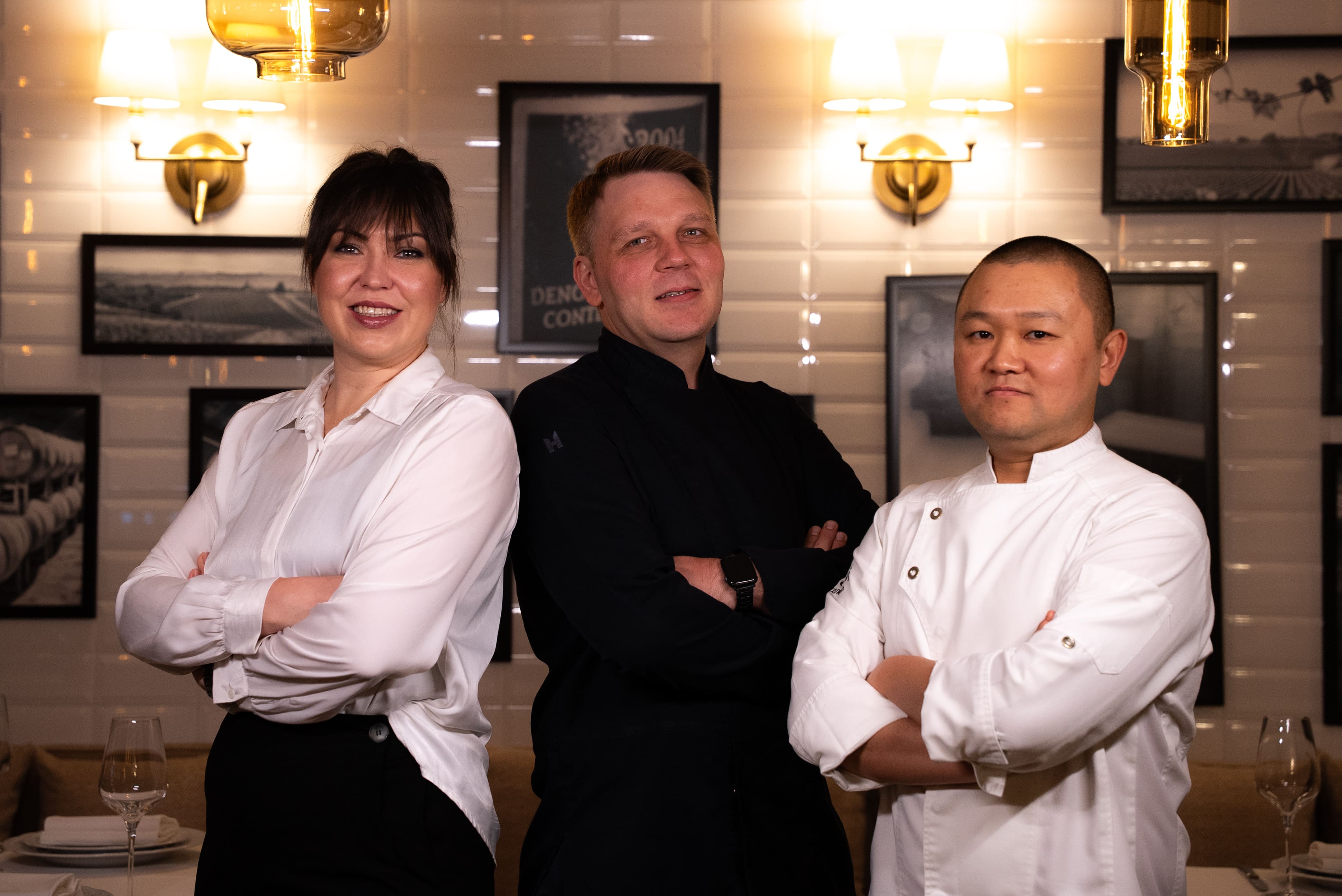 Ekaterina Enileyeva, Aleksandr Tolkachev, Vladimir Kogay (Uzbekistan)